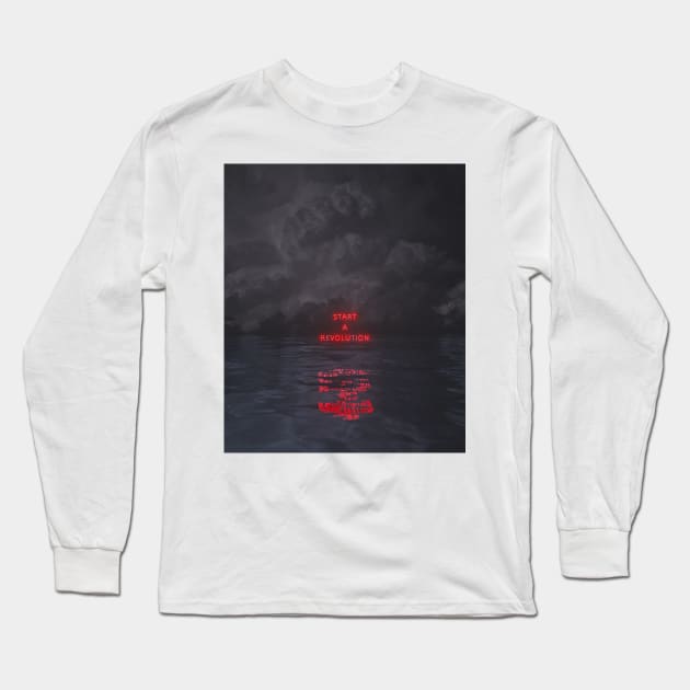 A Fucking Revolution Long Sleeve T-Shirt by devansh